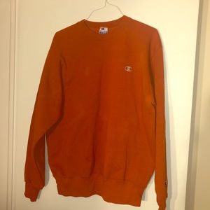 Vintage Champion Orange Sweatshirt XL
